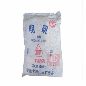 明礬，工業(yè)明礬，KAl(SO?)?·12H?O